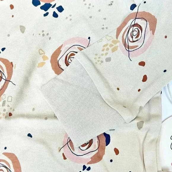 NWT Goumi Kids x Babylist Long Sleeve Floral Bodysuit Morocco Baby Girls 6-12m - Picture 5 of 8